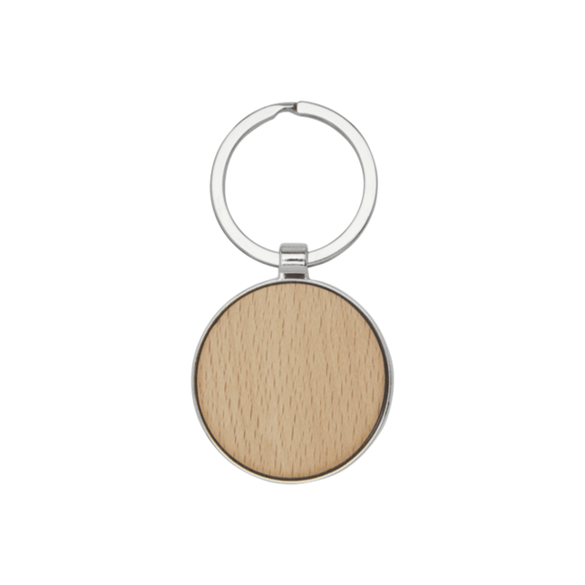 Circle keychain MOQ 100 units - hospitality