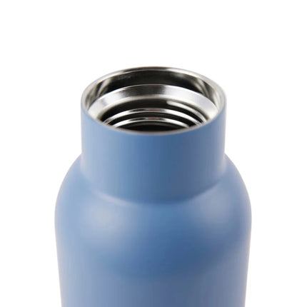 Ciro RCS Collection Recycled Stainless Steel Vacuum Bottle 580ml With Acacia Wood Lid And Metal Loop - hospitality