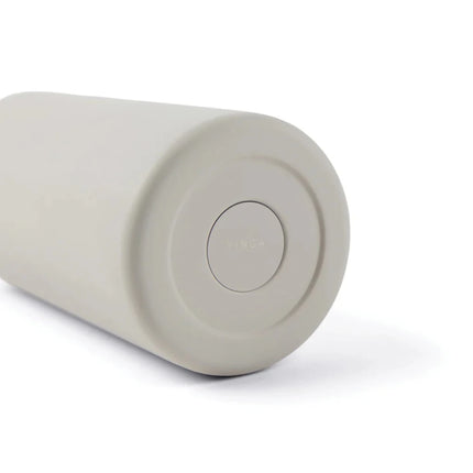 Ciro RCS Collection Recycled Stainless Steel Vacuum Bottle 580ml With Acacia Wood Lid And Metal Loop - hospitality