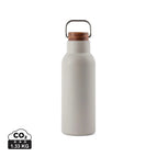 Recycled Stainless steel,Wood / grey / 22 x ø 7.5 cm