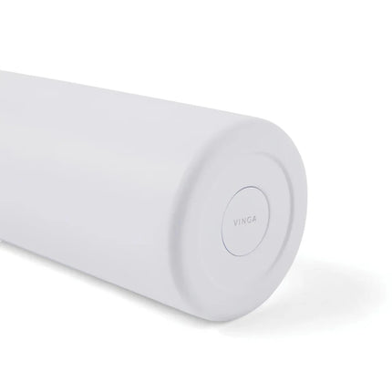 Ciro RCS Collection Recycled Stainless Steel Vacuum Bottle 580ml With Acacia Wood Lid And Metal Loop - hospitality