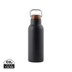 Recycled Stainless steel,Wood / black / 22 x ø 7.5 cm