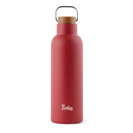 Ciro RCS Collection Recycled Vacuum Bottle Acacia Wood Lid - hospitality