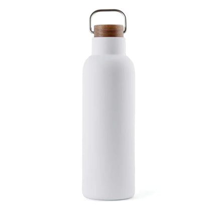Ciro RCS Collection Recycled Vacuum Bottle Acacia Wood Lid - hospitality