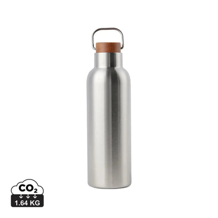 Ciro RCS Collection Recycled Vacuum Bottle Acacia Wood Lid - hospitality