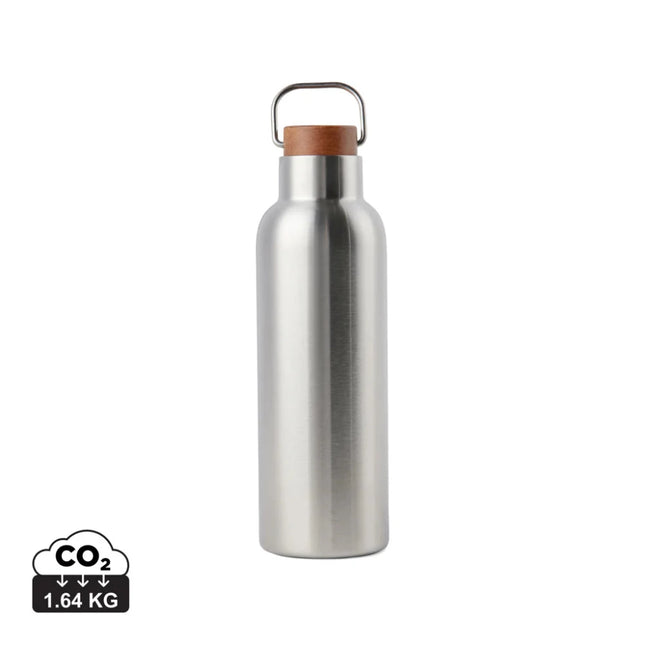 Ciro RCS Collection Recycled Vacuum Bottle Acacia Wood Lid - hospitality