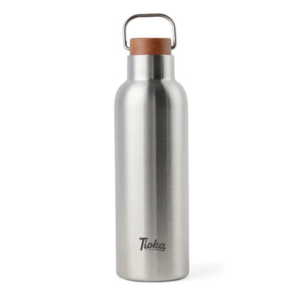 Ciro RCS Collection Recycled Vacuum Bottle Acacia Wood Lid - hospitality