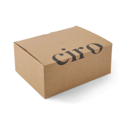 Ciro RCS Recycled Steel Lunch Box With Acacia Lid - hospitality