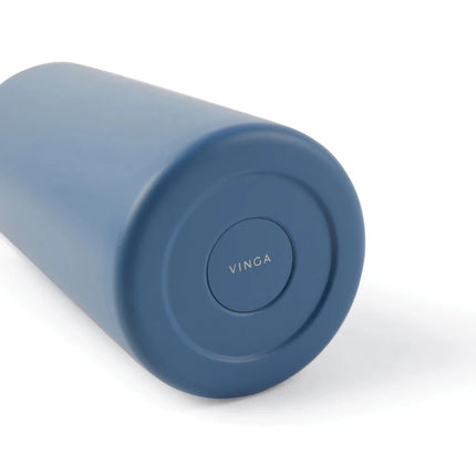Ciro RCS Recycled Vacuum Bottle 300ml With Acacia Wood Lid RCS Collection Hand Finished Details - hospitality