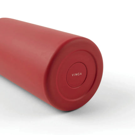 Ciro RCS Recycled Vacuum Bottle 300ml With Acacia Wood Lid RCS Collection Hand Finished Details - hospitality