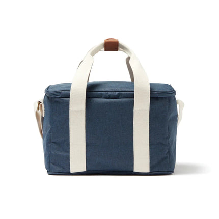 City Cooler Collection Insulated Picnic Bag With Fine Leather Trim And Two Tone Fabric - hospitality