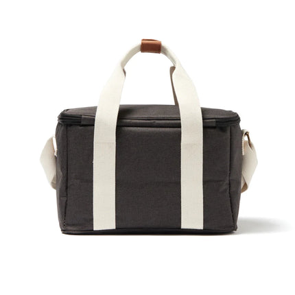City Cooler Collection Insulated Picnic Bag With Fine Leather Trim And Two Tone Fabric - hospitality