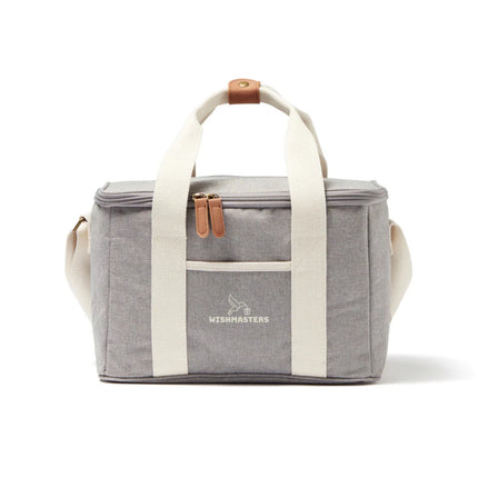 City Cooler Collection Insulated Picnic Bag With Fine Leather Trim And Two Tone Fabric - hospitality