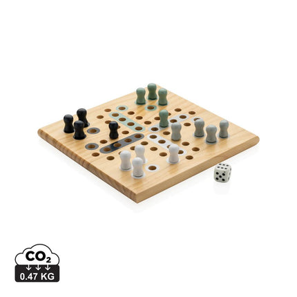 Claire wooden Ludo game - hospitality