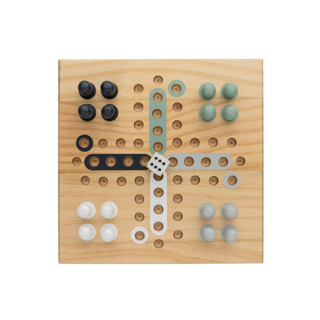 Claire wooden Ludo game - hospitality
