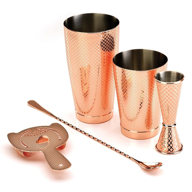 Classic bar spoon copper, 315 mm - hospitality