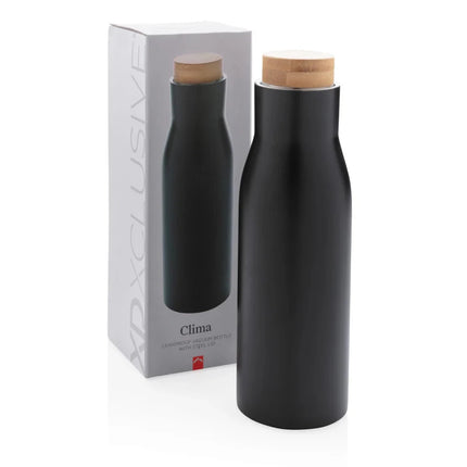 Clima leakproof vacuum bottle with steel lid - hospitality