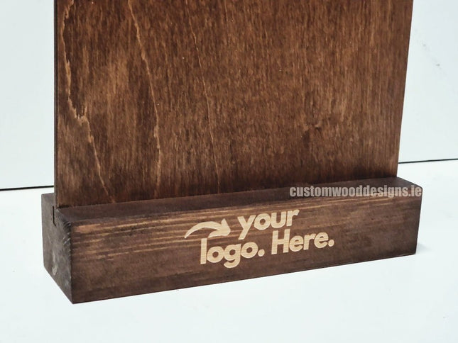 Clipboard Block Set - A4 Rich Brown x10 - hospitality