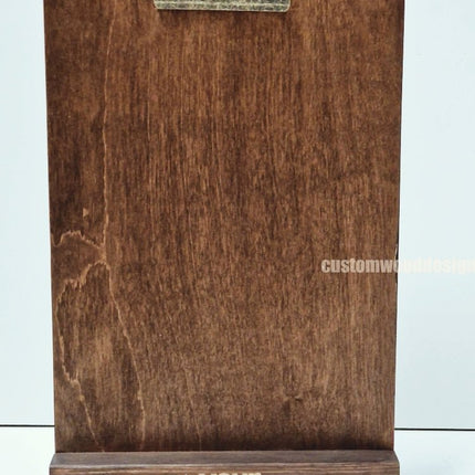 Clipboard Block Set - A4 Rich Brown x10 - hospitality