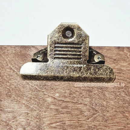 Clipboard Block Set - A5 Rich Brown x10 - hospitality
