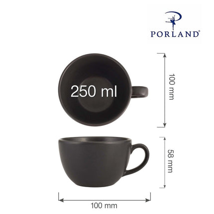 Coal elegant cup, 250ml – cup, photo 6