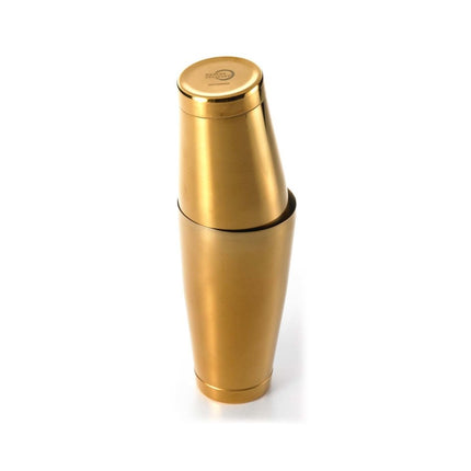 Cocktail Shaker/Tin Set, Gold plated - hospitality