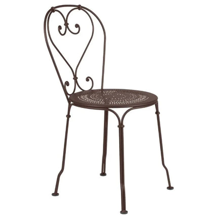  curved metal design perfect for patio or garden seating.
