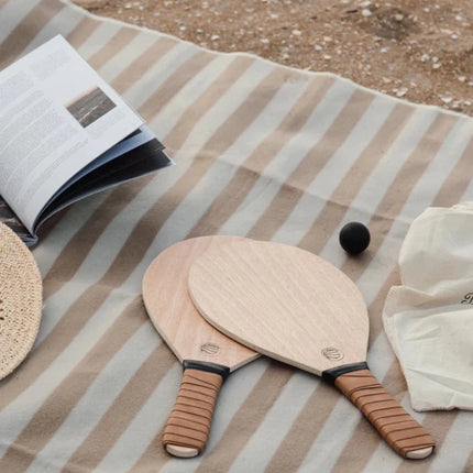 Colos Poplar Beach Tennis Set With PU Handles Collection - hospitality