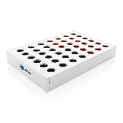 Connect four wooden game - hospitality