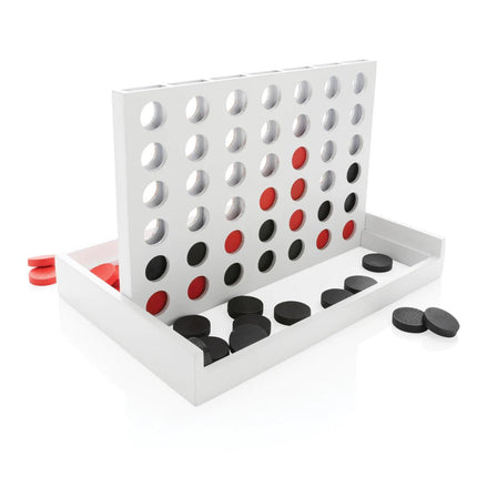 Connect four wooden game - hospitality