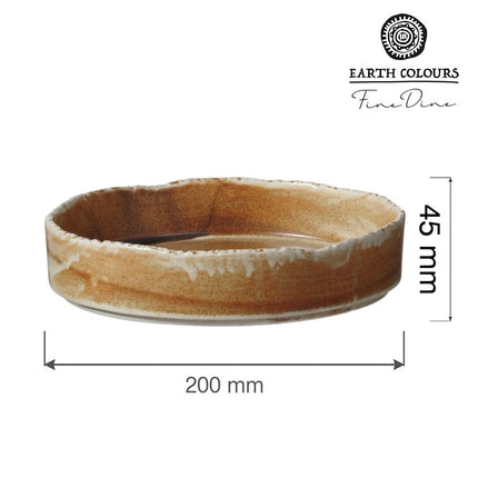 Constancy high edge plate 200 mm - hospitality