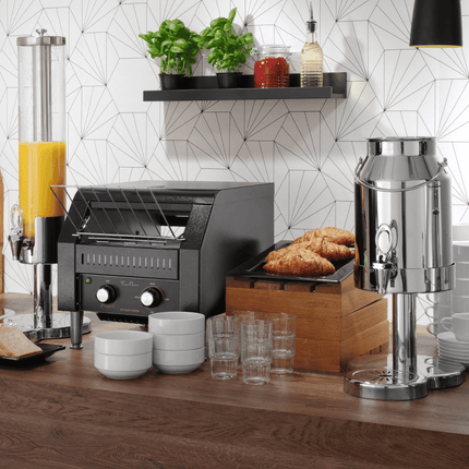 Conveyor toaster Black, 418x368mm - hospitality
