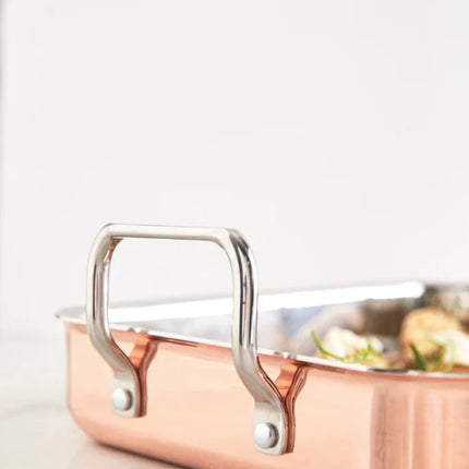 Copper Tri Ply Roaster Aurora Collection - hospitality