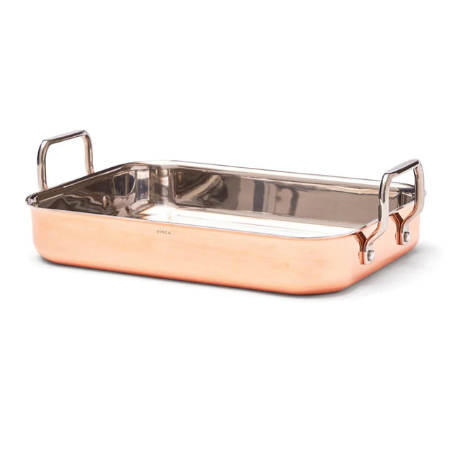 Copper Tri Ply Roaster Aurora Collection - hospitality