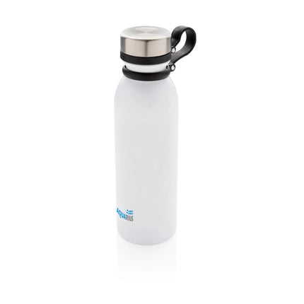 Copper vacuum insulated bottle with carry loop - hospitality