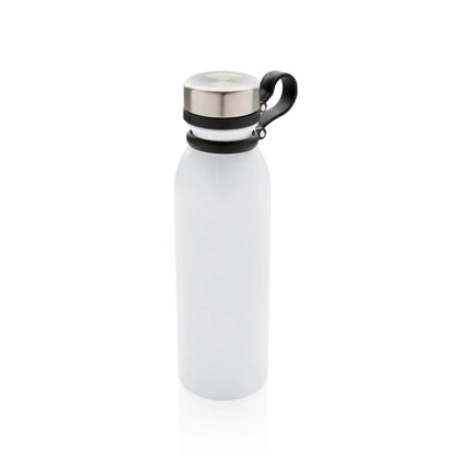 Copper vacuum insulated bottle with carry loop - hospitality