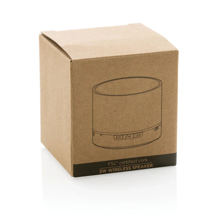 Cork 3W wireless speaker - hospitality