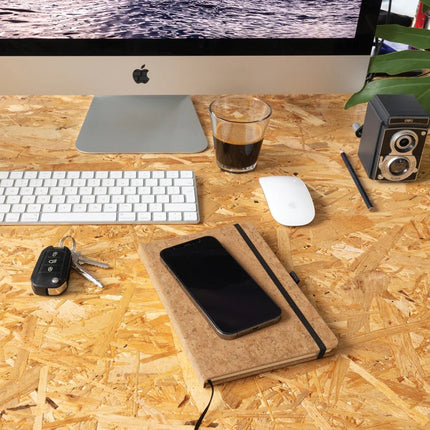 Cork hardcover notebook A5 - hospitality
