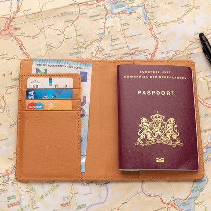 Cork secure RFID passport cover - hospitality