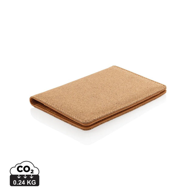 Cork secure RFID passport cover - hospitality
