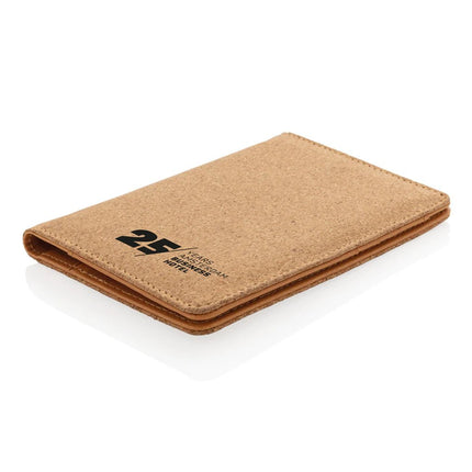Cork secure RFID passport cover - hospitality