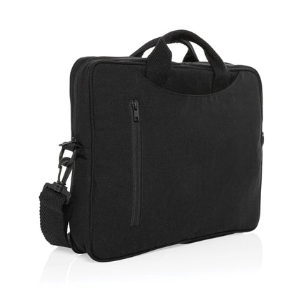 Cotton 15.4 inch laptop bag - hospitality