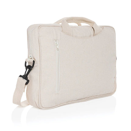 Cotton 15.4 inch laptop bag - hospitality