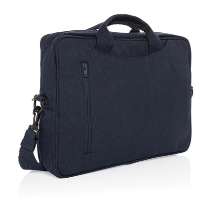 Cotton 15.4 inch laptop bag - hospitality