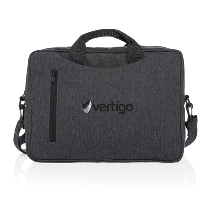Cotton 15.4 inch laptop bag - hospitality