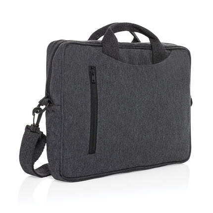 Cotton 15.4 inch laptop bag - hospitality