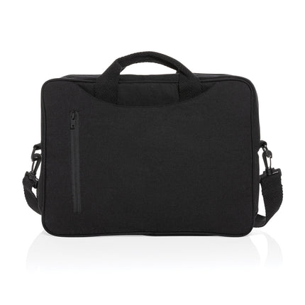 Cotton 15.4 inch laptop bag - hospitality