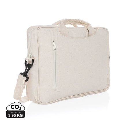 Cotton 15.4 inch laptop bag - hospitality