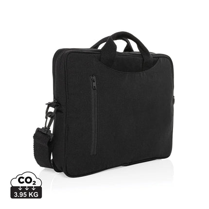 Cotton 15.4 inch laptop bag - hospitality