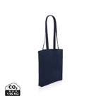 Recycled cotton / navy / 37 x 6 x 40 cm